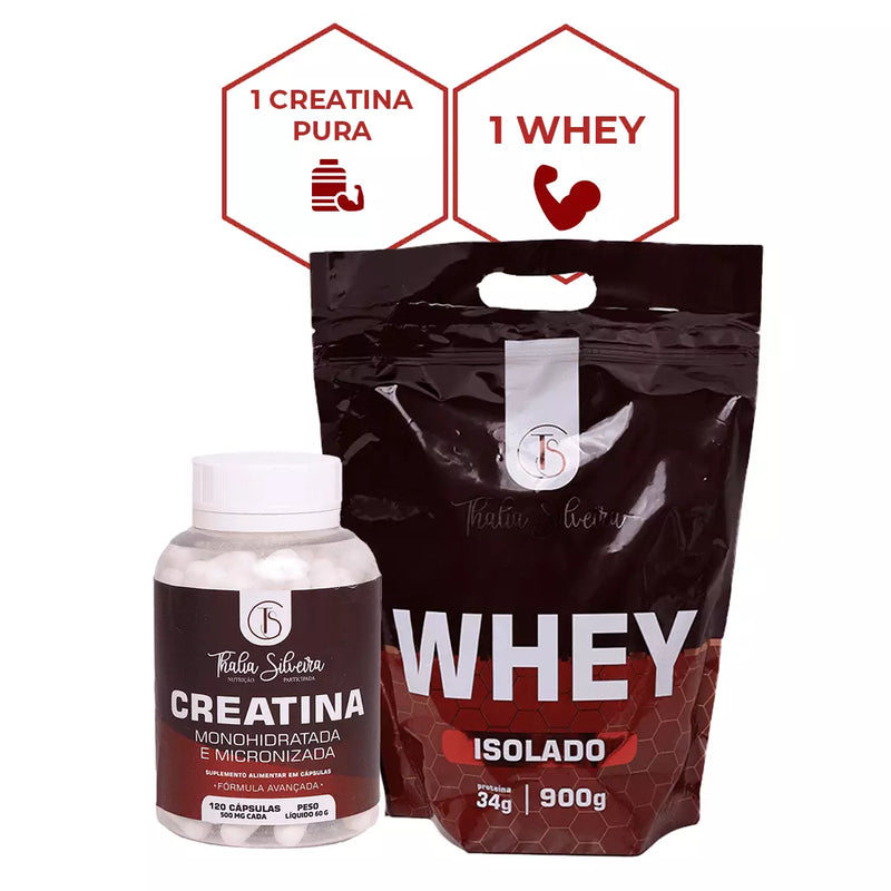 KIT Whey + Creatina